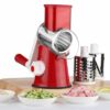 3 Blade Rotary Vegetable Slicer – Multifunction Manual Grater