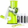 3 Blade Rotary Vegetable Slicer – Multifunction Manual Grater