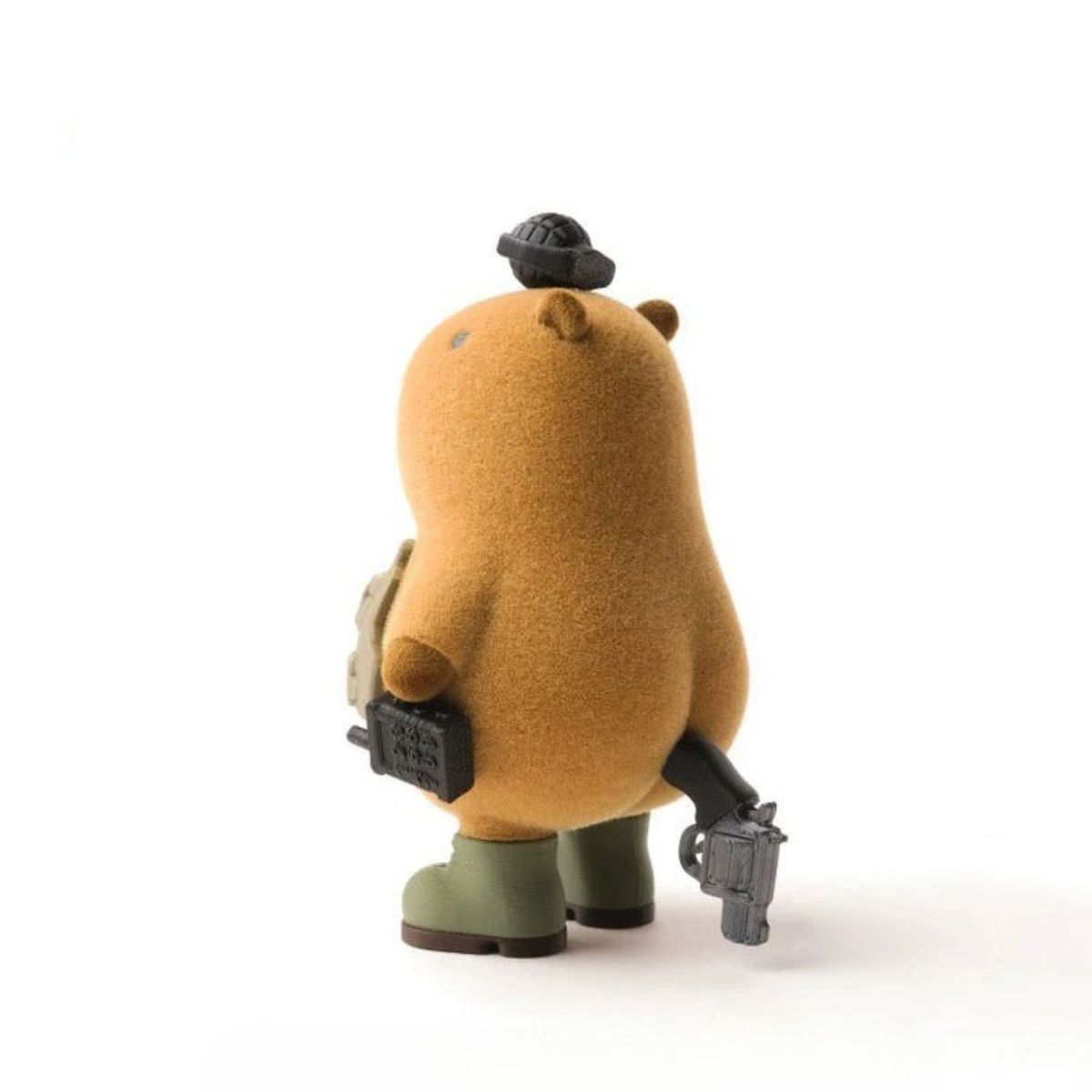 LINASHI Decorative Capybara Figurine Capybara Ornament Cartoon Capybara Decor Fine Workmanship Colorful Figurine Cute Resin Craft Shape Toy Figure For Kids