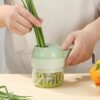 4-in-1 Electric Wireless Chopper – For Fruit, Veggies, Meat & Kitchen Use