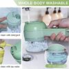 4-in-1 Electric Wireless Chopper – For Fruit, Veggies, Meat & Kitchen Use