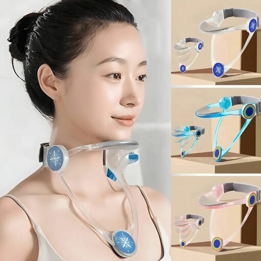 Adjustable Cervical Traction Brace – Posture Corrector Neck Collar Support Spine Stretcher Device for Pain Relief