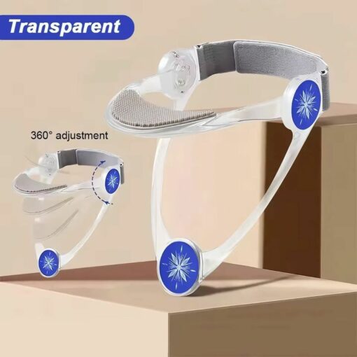 Adjustable Cervical Traction Brace – Posture Corrector Neck Collar Support Spine Stretcher Device for Pain Relief