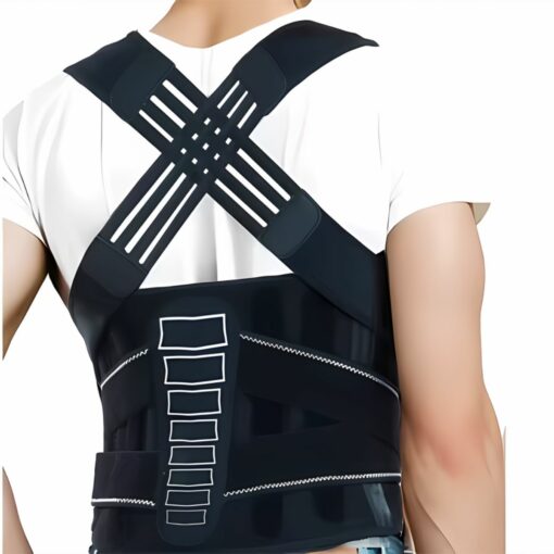Adjustable Posture Corrector Back Brace for Men and Women – Shoulder Support, Full Back Alignment, and Pain Relief
