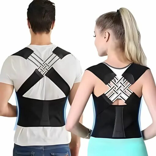 Adjustable Posture Corrector Back Brace for Men and Women – Shoulder Support, Full Back Alignment, and Pain Relief