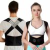 Adjustable Posture Corrector Back Brace for Men and Women – Shoulder Support, Full Back Alignment, and Pain Relief