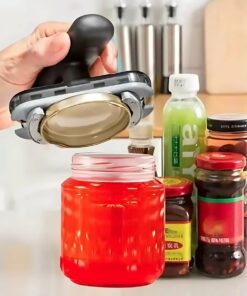 All-in-One Jar & Bottle Opener – Ideal for Kitchen, Camping & Travel
