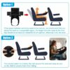 Baby Airplane Seat Extender – Travel Bed Hammock for Comfortable Flights