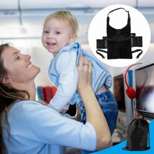 Baby Airplane Seat Extender – Travel Bed Hammock for Comfortable Flights