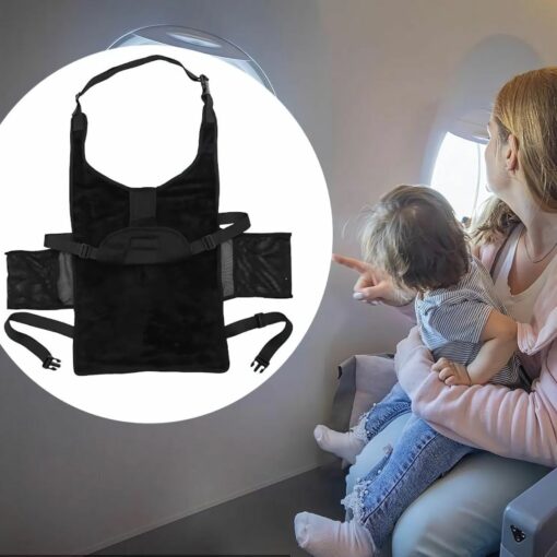 Baby Airplane Seat Extender – Travel Bed Hammock for Comfortable Flights