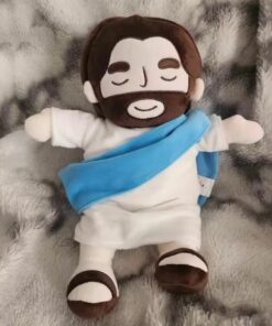 Breathing Jesus Plush Toy – Light & Music Sleep Soother Gift