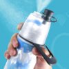 Cooling Mist Sports Water Bottle – Portable Spray Bottle for Outdoor Activities