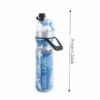 Cooling Mist Sports Water Bottle – Portable Spray Bottle for Outdoor Activities