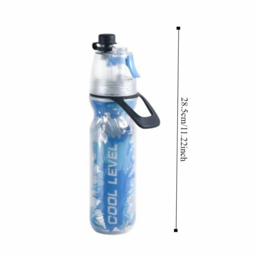 Cooling Mist Sports Water Bottle – Portable Spray Bottle for Outdoor Activities