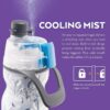 Cooling Mist Sports Water Bottle – Portable Spray Bottle for Outdoor Activities