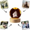 Custom Crystal Photo LED Glow – Cherished Gift for Weddings, Families, and Timeless Memories