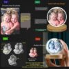 Custom Crystal Photo LED Glow – Cherished Gift for Weddings, Families, and Timeless Memories