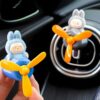 Cute Cartoon Car Vent Freshener – Propeller Clip with Plush Doll