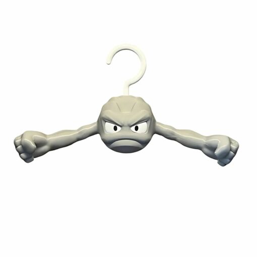 Geodude Pokemon Hanger – Funny & Creative 3D Wall Hook with Extended Arms for Coats, Bags & Room Decor