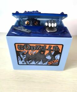Godzilla Coin Stealing Bank – Electronic Piggy Bank for Saving & Decor