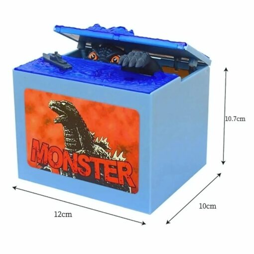 Godzilla Coin Stealing Bank – Electronic Piggy Bank for Saving & Decor