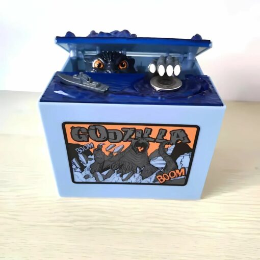 Godzilla Coin Stealing Bank – Electronic Piggy Bank for Saving & Decor
