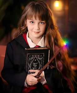 Harry Potter Spitfire Wand – Real Flame-Shooting Wizard Wand for Magical Cosplay, Tricks & Illusions