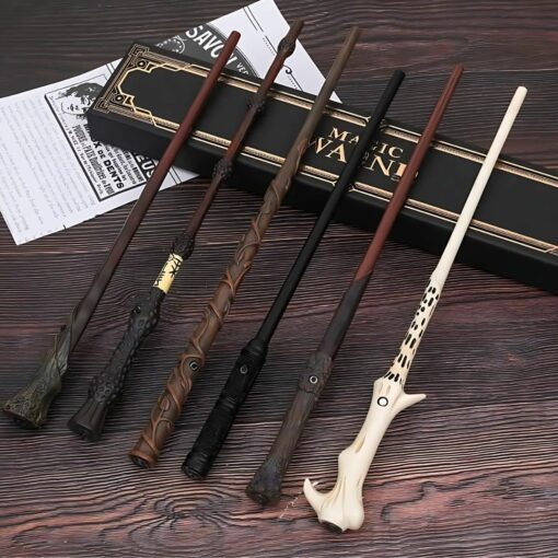 Harry Potter Spitfire Wand – Real Flame-Shooting Wizard Wand for Magical Cosplay, Tricks & Illusions