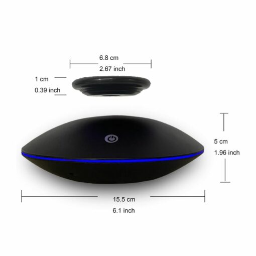 Magnetic Floating Display Stand – 0-350g for Figurines, Models, Collectibles
