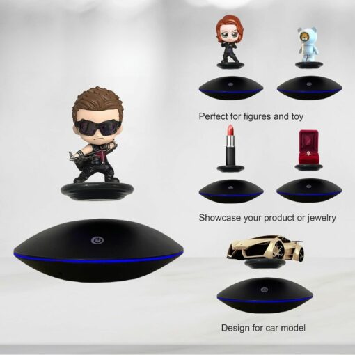 Magnetic Floating Display Stand – 0-350g for Figurines, Models, Collectibles