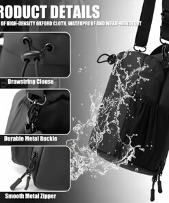 Magnetic Gym Bottle Holder – Pouch with Phone Pocket & Strap