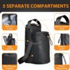 Magnetic Gym Bottle Holder – Pouch with Phone Pocket & Strap