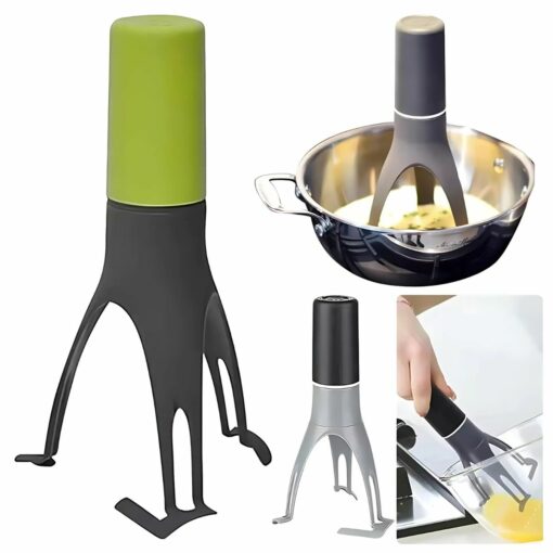 Multifunction Triangle Egg Beater – Electric Food Mixer & Sauce Stirrer for Pans and Cooking