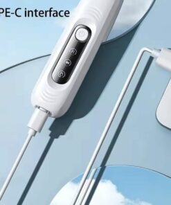 Portable LED Pet Trimmer – For Paws, Face & Ears, Quiet Rechargeable Clipper