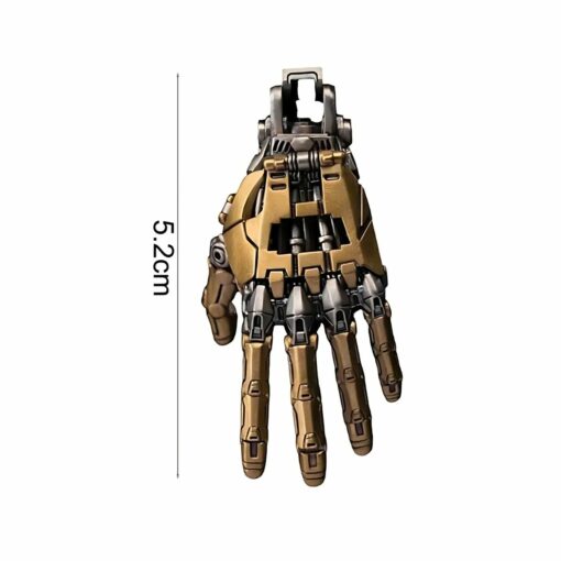 Robot Hand Pendant – Movable Bionic Finger Jewelry for Men & Women