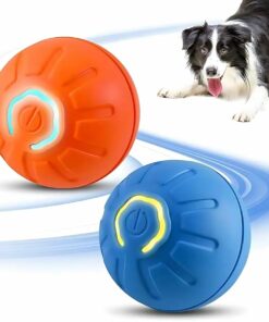 Smart Electronic Bouncing Ball Toy for Pets – USB Rechargeable, Interactive Play