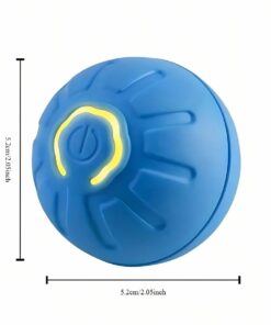 Smart Electronic Bouncing Ball Toy for Pets – USB Rechargeable, Interactive Play