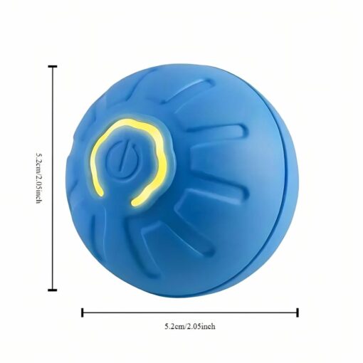 Smart Electronic Bouncing Ball Toy for Pets – USB Rechargeable, Interactive Play