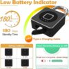 Smart Fingerprint Padlock – Keyless Biometric Lock with App, Waterproof for Gate, Locker & Office