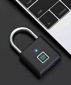 Smart Fingerprint Padlock – Keyless Biometric Lock with App, Waterproof for Gate, Locker & Office