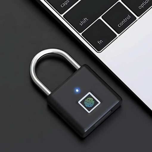 Smart Fingerprint Padlock – Keyless Biometric Lock with App, Waterproof for Gate, Locker & Office