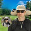 Solar Powered Fan Hat with Dual Fans – UPF 50+ Wide Brim Cooling Sun Hat for Men & Women