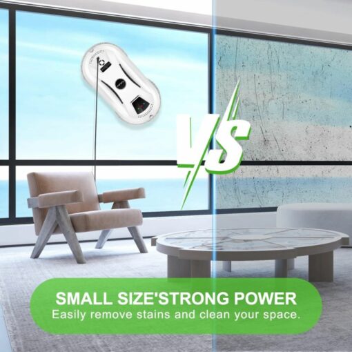 Window Cleaning Robot – Ultra-Thin Electric Glass Cleaner w/ Remote